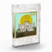 12 Israëlische stammen Simeon Art Acrylblok Fotoblokken (Links)