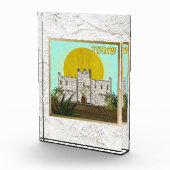 12 Israëlische stammen Simeon Art Acrylblok Fotoblokken (Rechts)