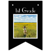 12 jaar Afbeeldingen Afstuderen Foto Collage Vlaggetjes (Derde vlag)