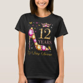 12 jaar Geweldige 12 jaar oud en 12 jaar oud T-shirt (Voorkant)