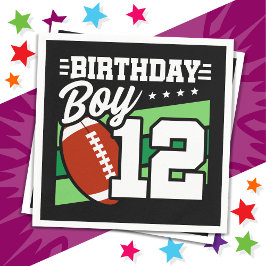 12 Jaar Oud Football Party Thema 12e Verjaardags J Servet