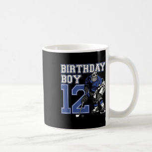 12 jaar oud ijshockey thema verjaardagsfeestje 12e koffiemok