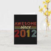 12 Jaar Oud Jongen Meisje Verjaardag 12e Bday Grap Kaart (Gele Bloem)