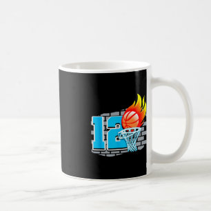 12 jaar oude 12e Basketball Birthday Partij Thema Koffiemok