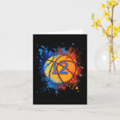 12 jaar oude 12e verjaardag Bysketbyll cadeau voor Kaart (Gele Bloem)