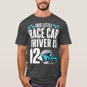 12 jaar oude 12e verjaardag Cool Kind auto T-shirt (Voorkant)