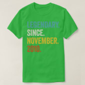 12 jaar oude legendary sinds november 2010 12e bi t-shirt (Design voorkant)