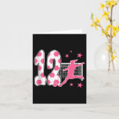 12 Jaar Oude Verjaardag Voetbal Liefhebber 12e Voe Kaart (Gele Bloem)