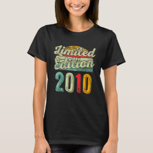 12 jaar oude Vintage 2010 12e verjaardag 1 T-shirt