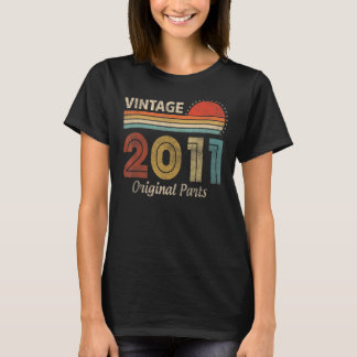 12 jaar oude Vintage 2011 12e verjaardag cadeau T-shirt