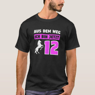 12 jaar sinds 2008, meisjes t-shirt