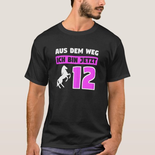 12 jaar sinds 2008, meisjes t-shirt (Voorkant)