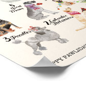 12 Kerstavond in de feestelijke distilleerder Poster (Hoek)