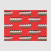 12 kerstdagen 12 Drummers Drummen Tissuepapier (Voorkant)