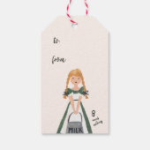 12 kerstdagen cadeaulabel (Achterkant)