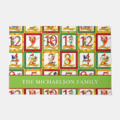 12 kerstdagen deurmat (Voorkant)