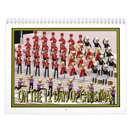 12 kerstdagen kalender (Hoes)