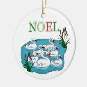 12 kerstdagen keramisch ornament (Links)