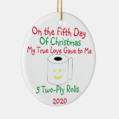 12 kerstdagen keramisch ornament (Rechts)