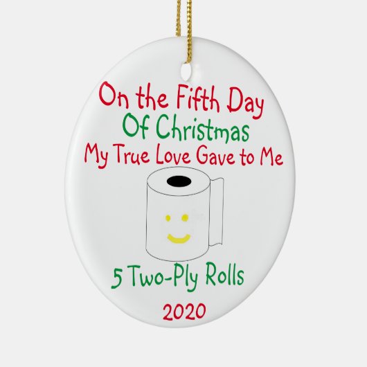 12 kerstdagen keramisch ornament (Rechts)