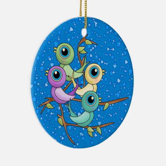 12 kerstdagen keramisch ornament (Rechts)