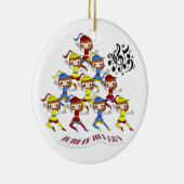 12 kerstdagen keramisch ornament (Rechts)