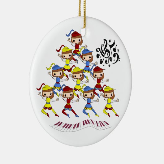 12 kerstdagen keramisch ornament (Rechts)