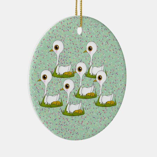 12 kerstdagen keramisch ornament (Rechts)