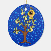 12 kerstdagen keramisch ornament (Links)