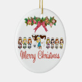 12 kerstdagen keramisch ornament (Rechts)