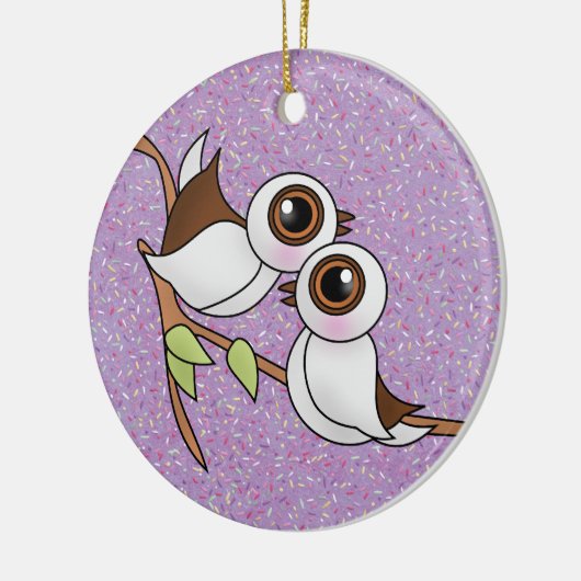 12 kerstdagen keramisch ornament (Links)