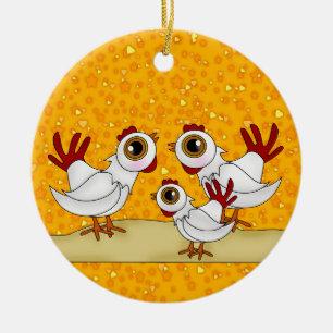 12 kerstdagen keramisch ornament