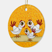 12 kerstdagen keramisch ornament (Links)