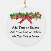 12 kerstdagen keramisch ornament (Achterkant)