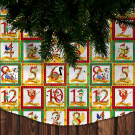 12 kerstdagen kerstboom rok