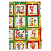 12 kerstdagen medium cadeauzakje (Achterkant)