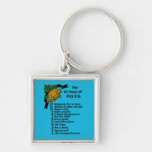 12 kerstdagen...P.O.T.S. Sleutelhanger