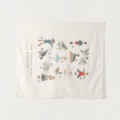 12 kerstdagen wandkleed (Voorkant (horizontaal))