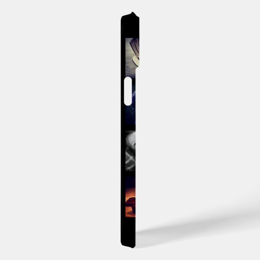 12 Kierkanaals fotocollage met zwarte achtergrond Case-Mate iPhone Case (Achterkant / Rechts)