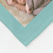 12 Kierkante fotocollage bewerkbare kleur Fleece Deken (Hoek)