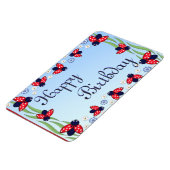 12 lieveheersbeestjes magneet (Linkerzijde)