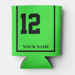 12 lime groen paard zadel deken op maat blikjeskoeler