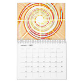 12-maandelijkse Christelijke olieverf! Kalender (Jan 2027)