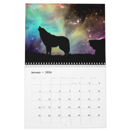 12-maandelijkse kalender (Jan 2026)