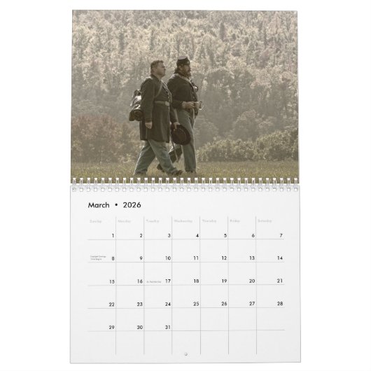 12-maandelijkse kalender (Mar 2026)