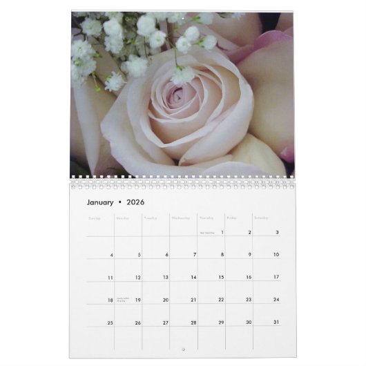 12-maandelijkse kalender (Jan 2026)