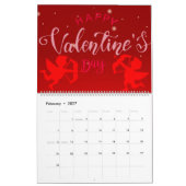 12-maandelijkse kalender (Feb 2027)