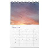12-Maandelijkse luchten Kalender (Feb 2027)