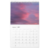 12-Maandelijkse luchten Kalender (Jan 2027)