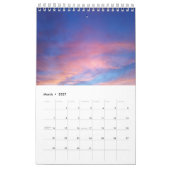 12-Maandelijkse luchten Kalender (Mar 2027)